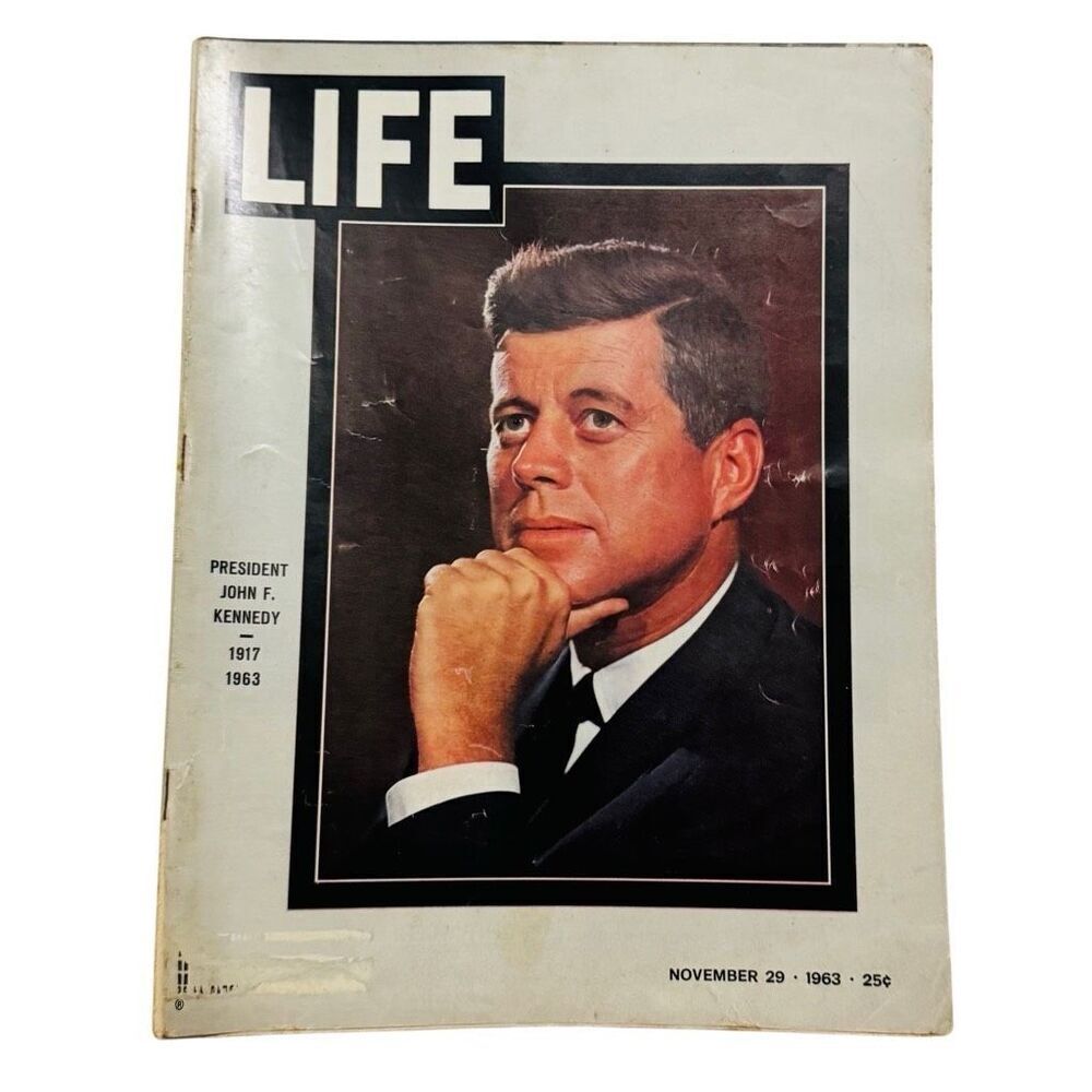 Life Magazine President John F Kennedy JFK Cover  November 28, 1963